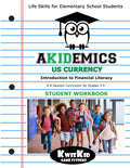 Akidemics - US Currency Student Workbook Hardcopy